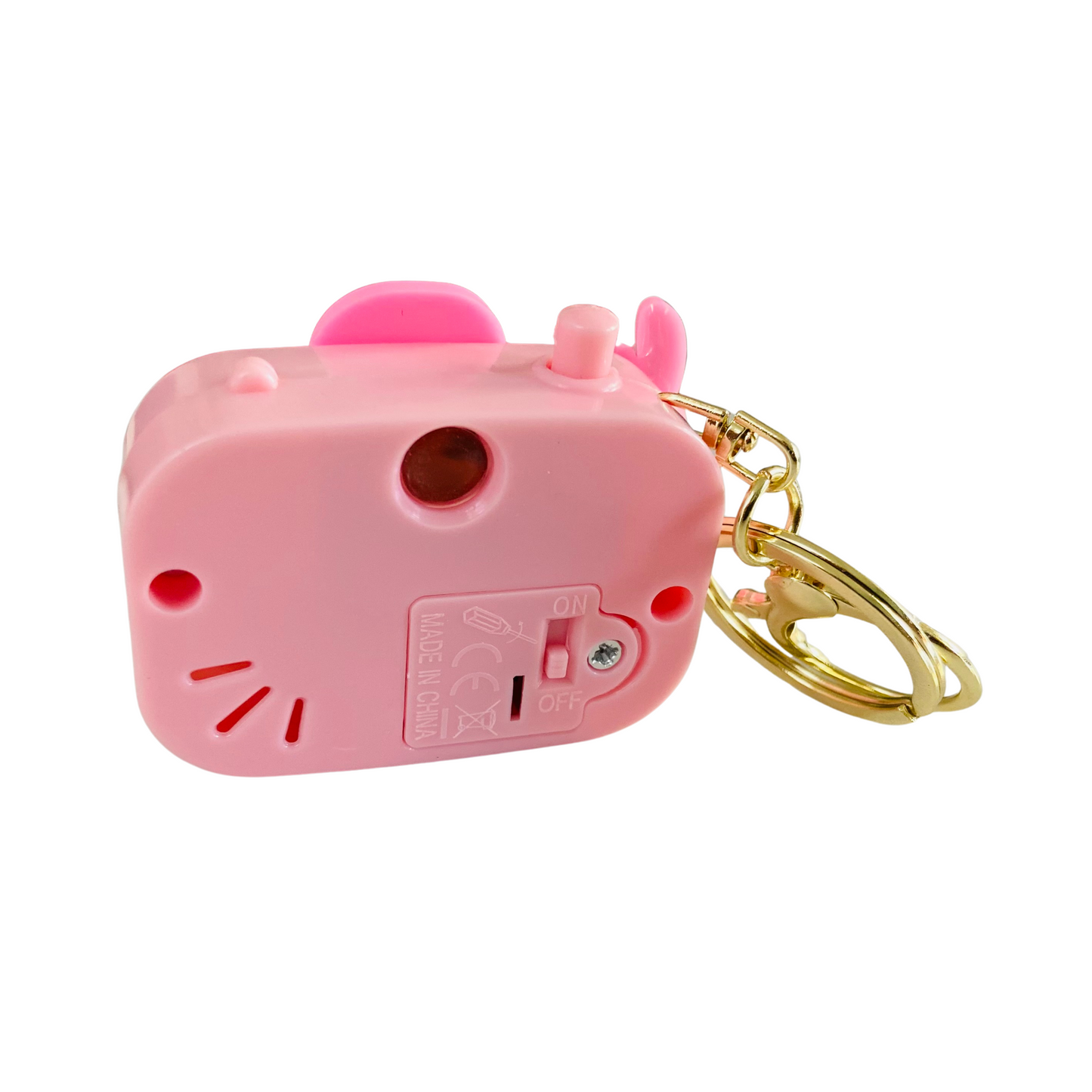 NestyFox Cute Projector Camera Keychain for Kids β Mini Cartoon Camera Toy with Image Projection, Portable Key Ring Gift for Boys & Girls