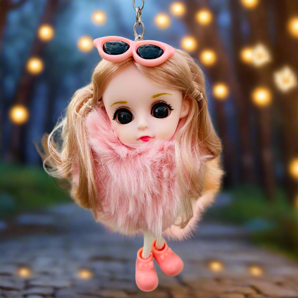 NestyFox 26 cm Fashion Doll Combo with 15 cm Assorted Mini Doll for Girls