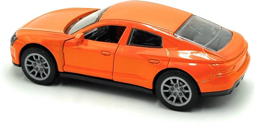 1:36 Scale Die-Cast Pull-Back Metal Car with Sound, Light, and Openable Doors for Kids