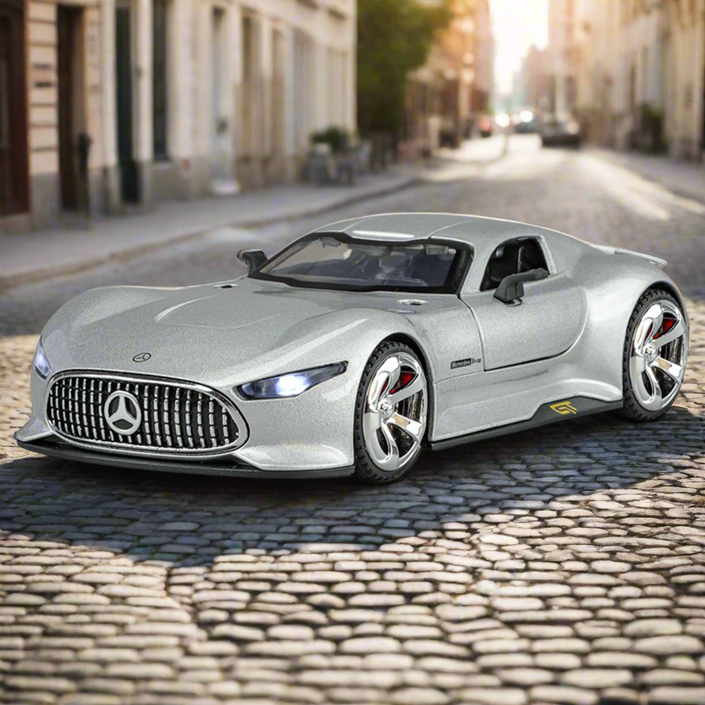 NestyFox CHE ZHI Mercedes AMG Die-Cast Model Car β Alloy Body, Sound & Light Effects