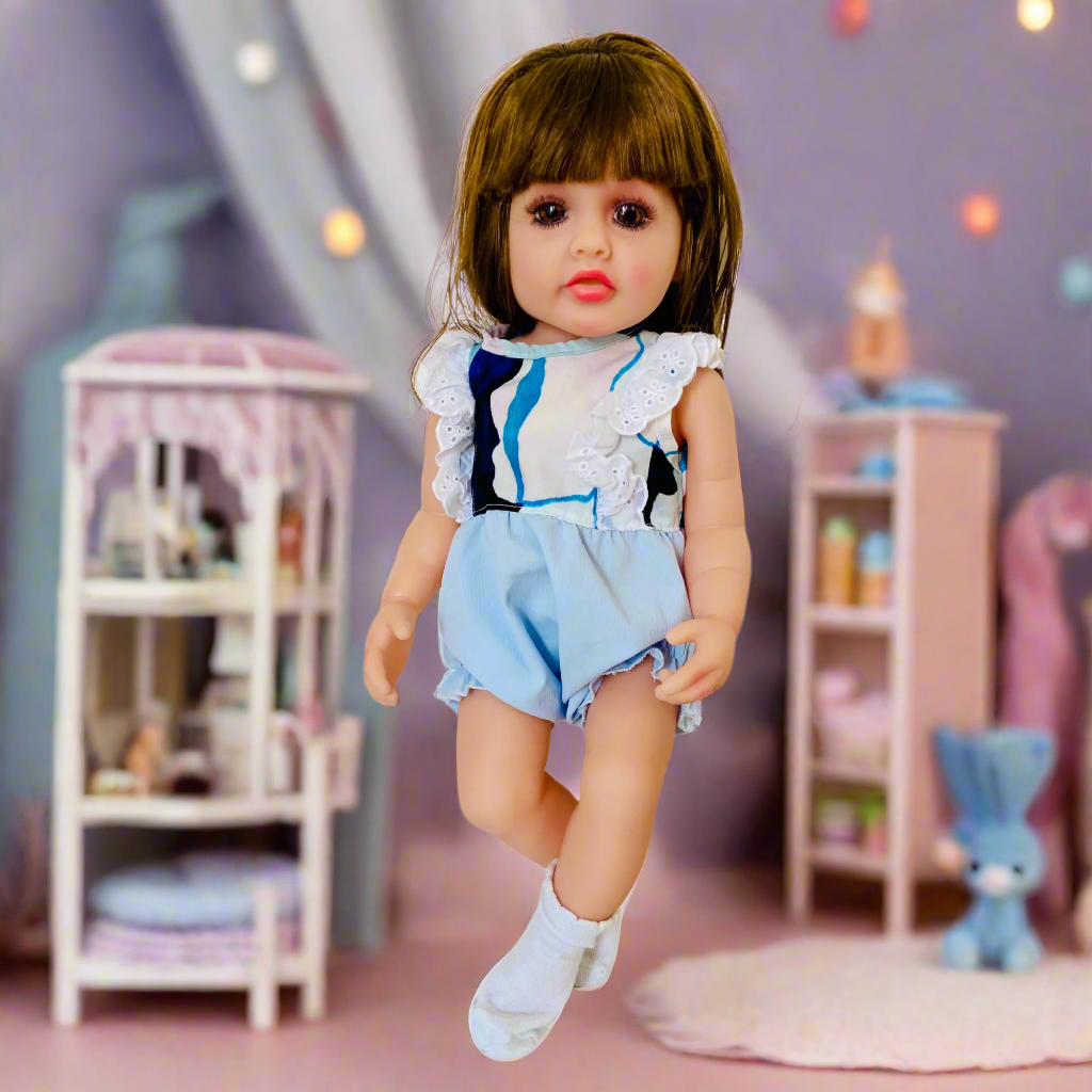 NestyFox - 55 cm Realistic Silicone Baby Doll