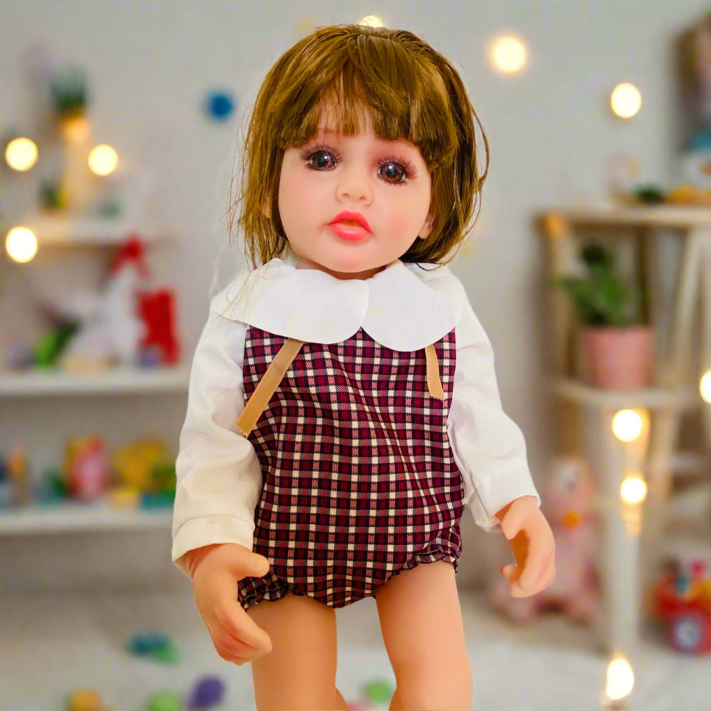 NestyFox - 55 cm Realistic Silicone Baby Doll