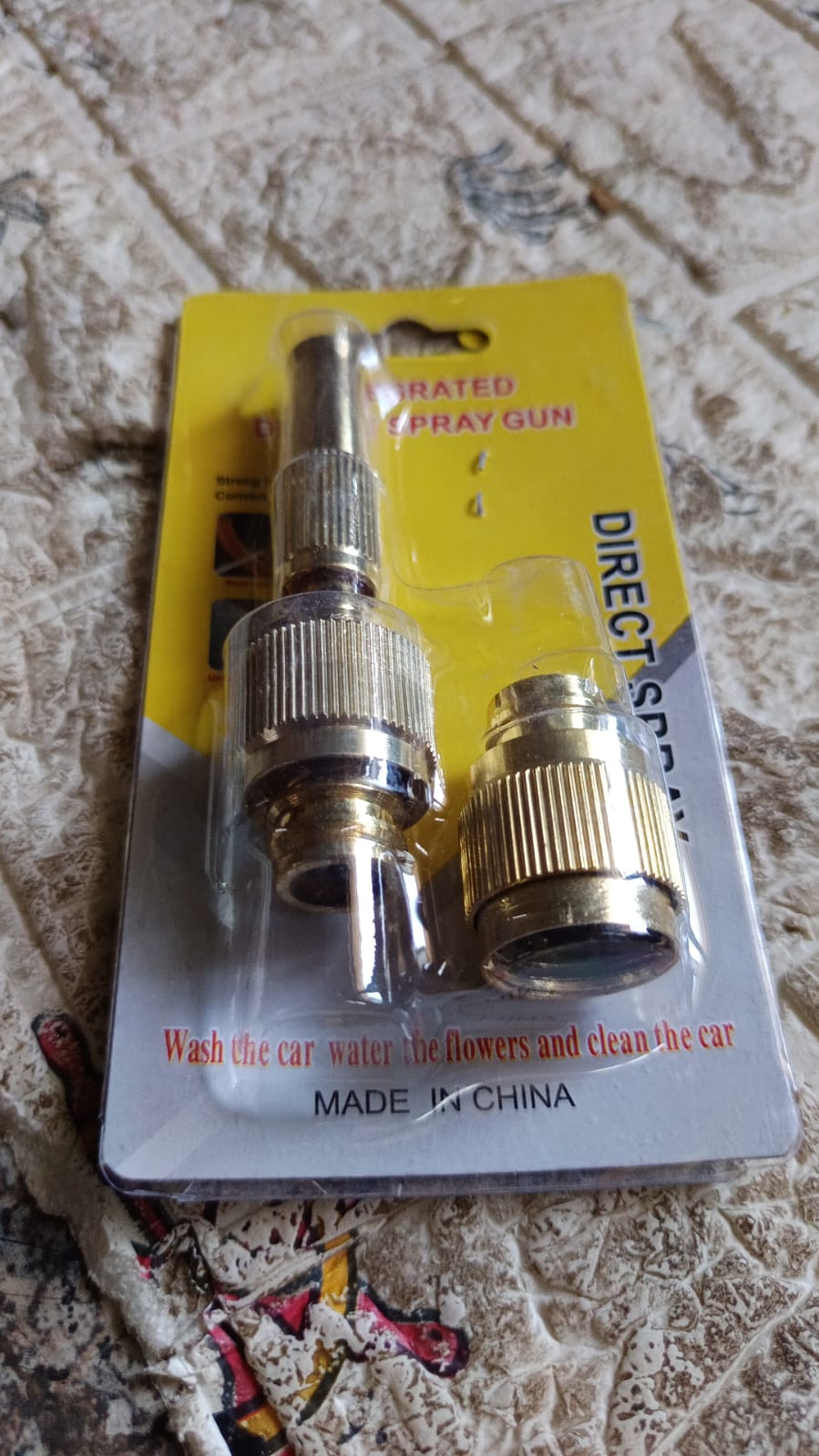 Solid Brass 2-in-1 Water Spray Nozzle