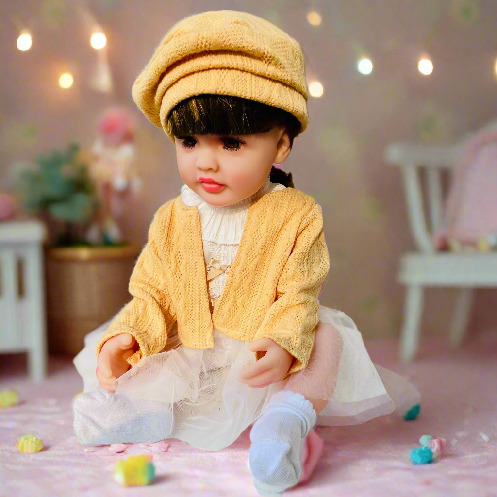 NestyFox - 55 cm Realistic Silicone Baby Doll