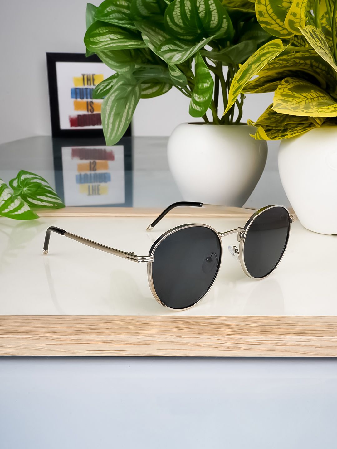 Sun Defender Classic Round Shades for Men and Women