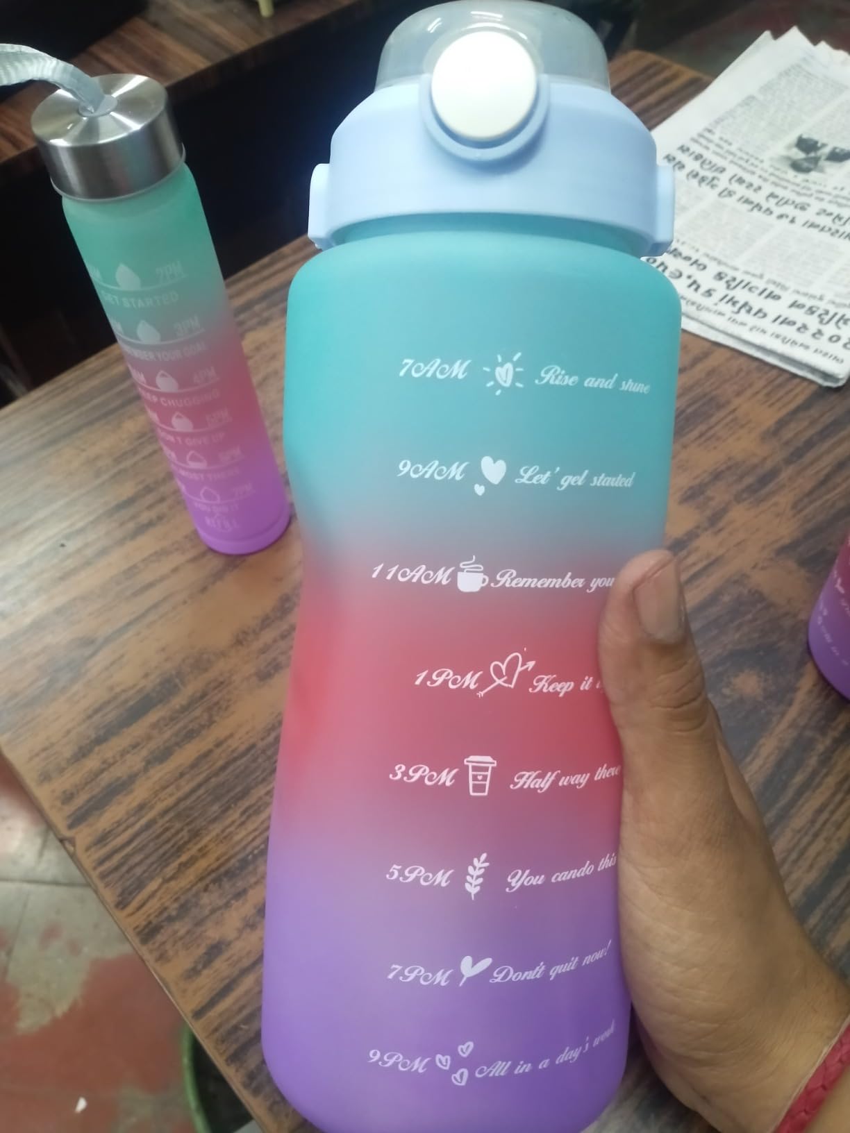 Water Bottle - Pack Of -3 Pcs Combo