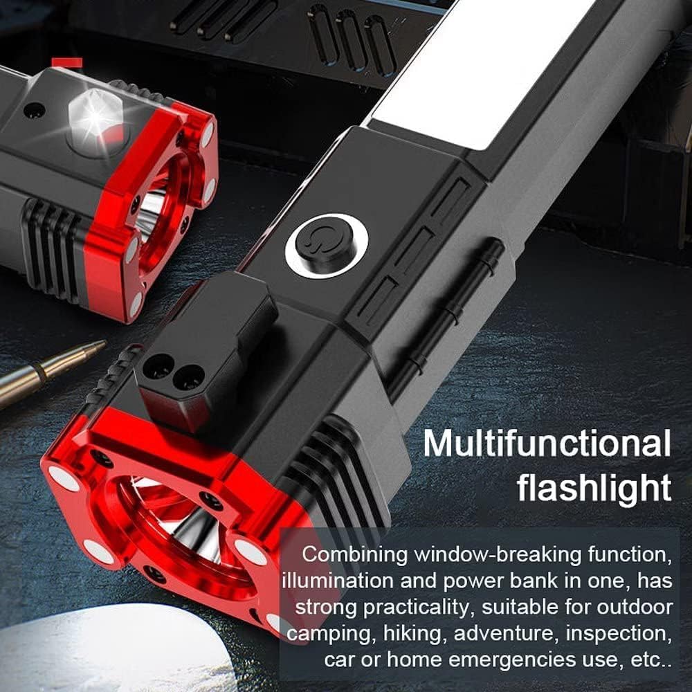 LED Rechargeable Hammer Torch Light