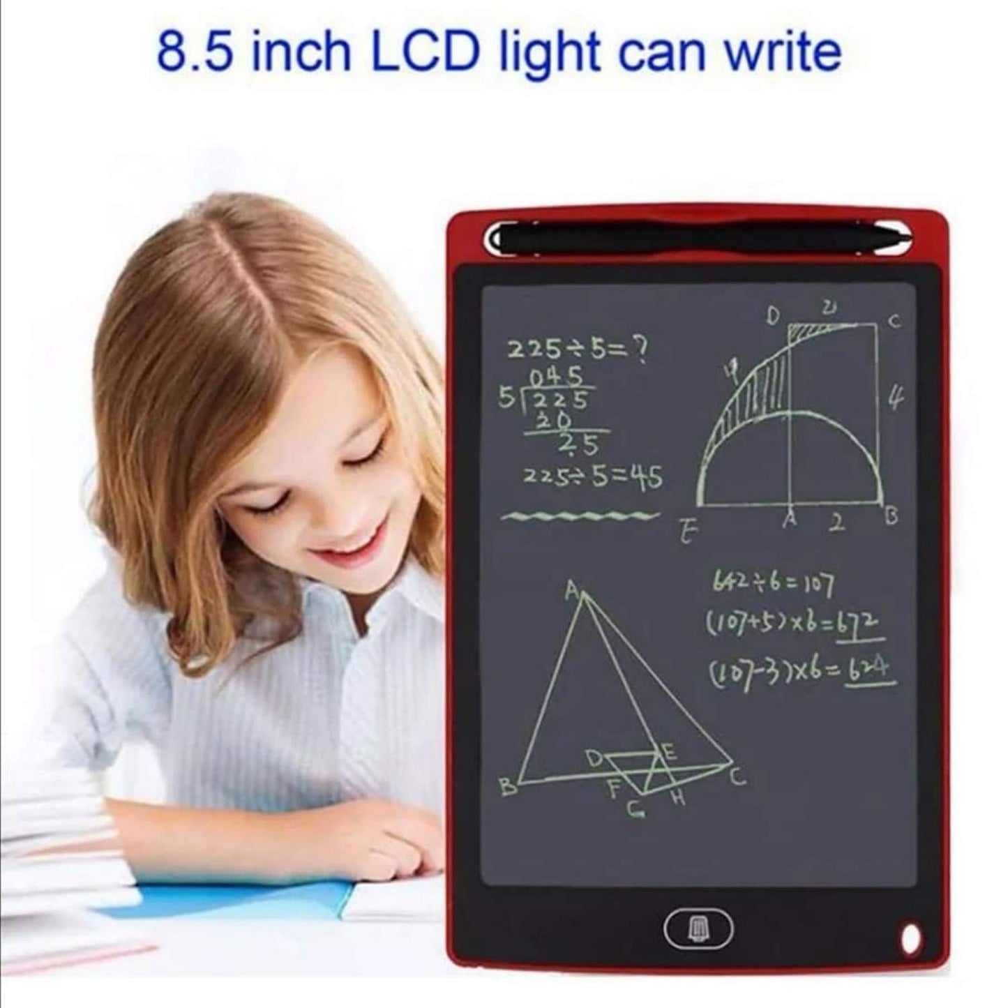 Portable LCD Writing Tablet with Instant Erase