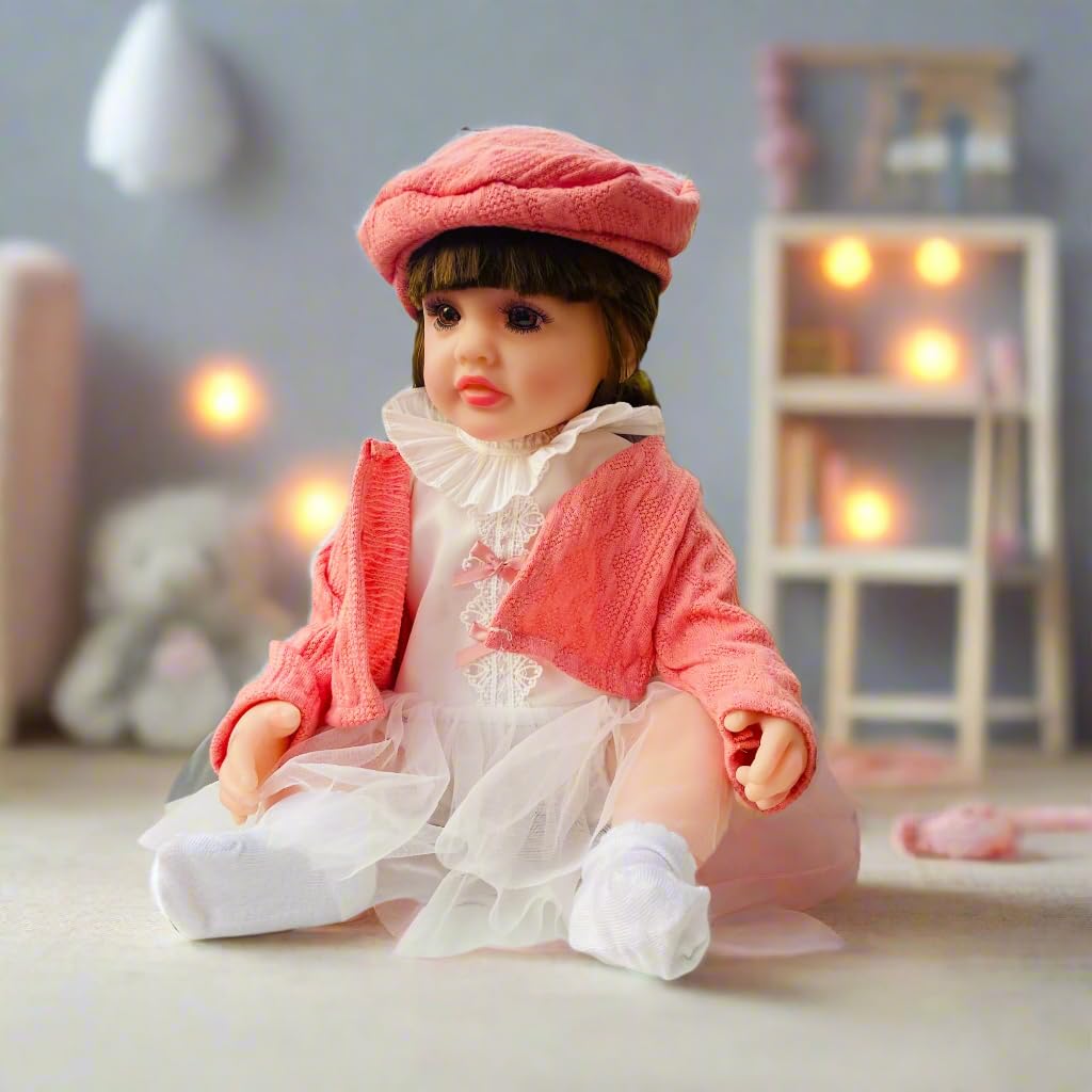 NestyFox - 55 cm Realistic Silicone Baby Doll