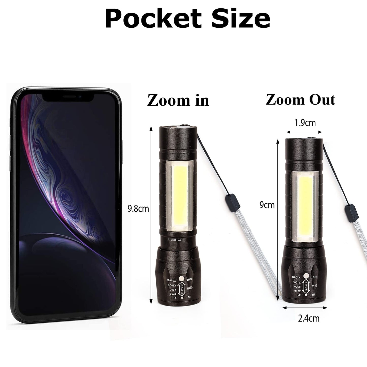 Mini Rechargeable LED Torch