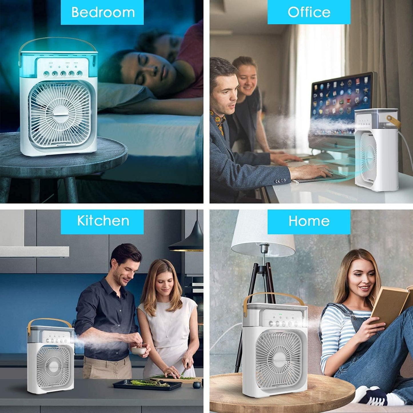 Portable Chill Breeze Mini Air Cooler Fan