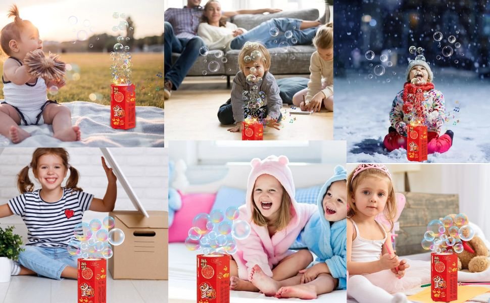 Automatic Fireworks Bubble Maker - Doon Deals Hub