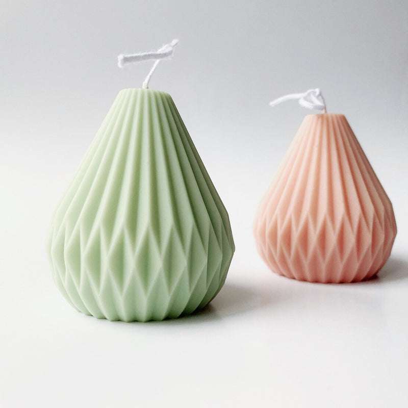 ear-Shaped Eco-Friendly Scented Candles – 100% Soy Wax, Pack of 3 for Home Décor and Diwali