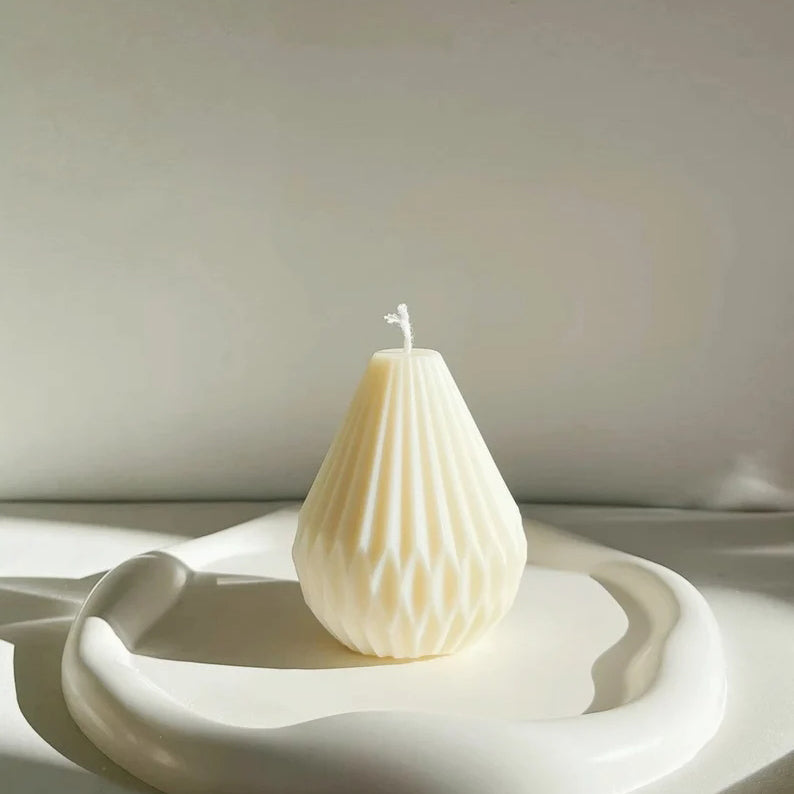 ear-Shaped Eco-Friendly Scented Candles – 100% Soy Wax, Pack of 3 for Home Décor and Diwali