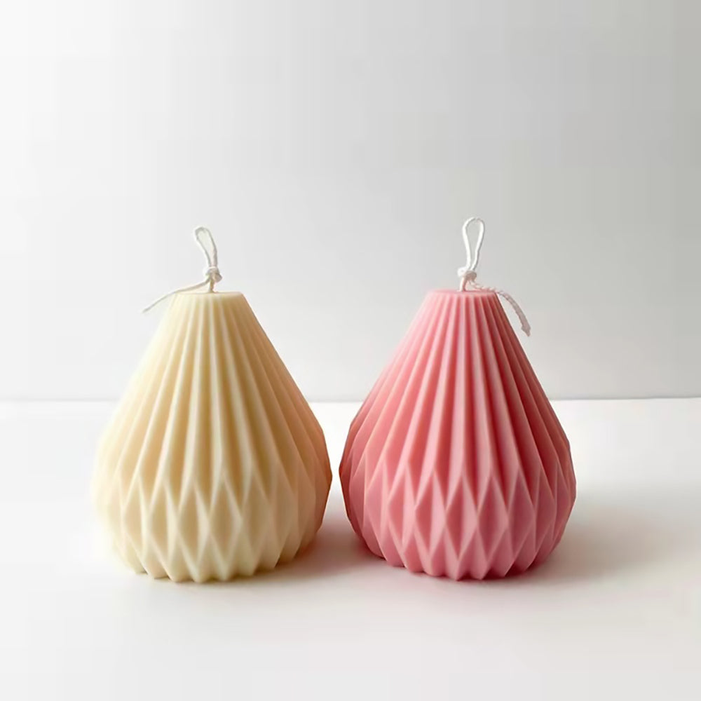 ear-Shaped Eco-Friendly Scented Candles – 100% Soy Wax, Pack of 3 for Home Décor and Diwali