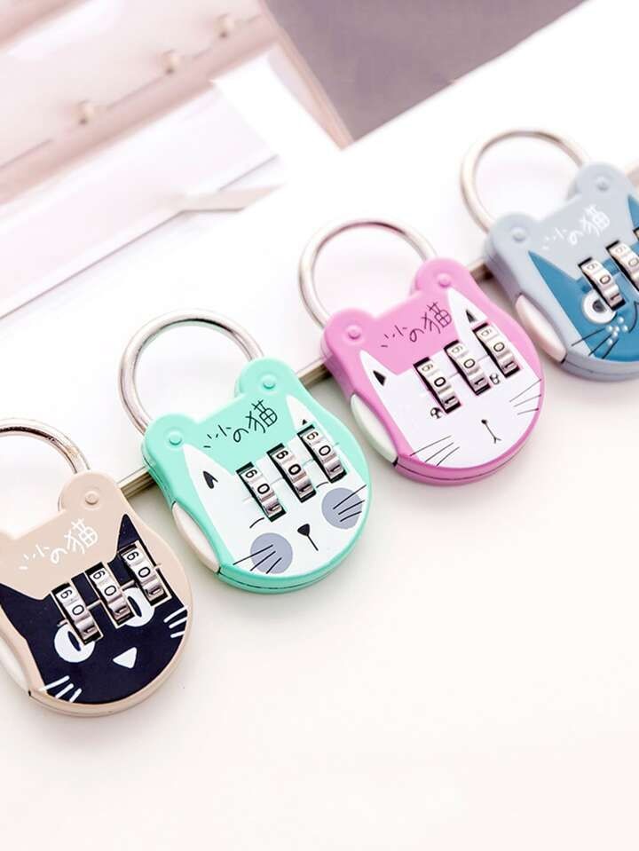 Cat Shape Code Lock (Padlock)