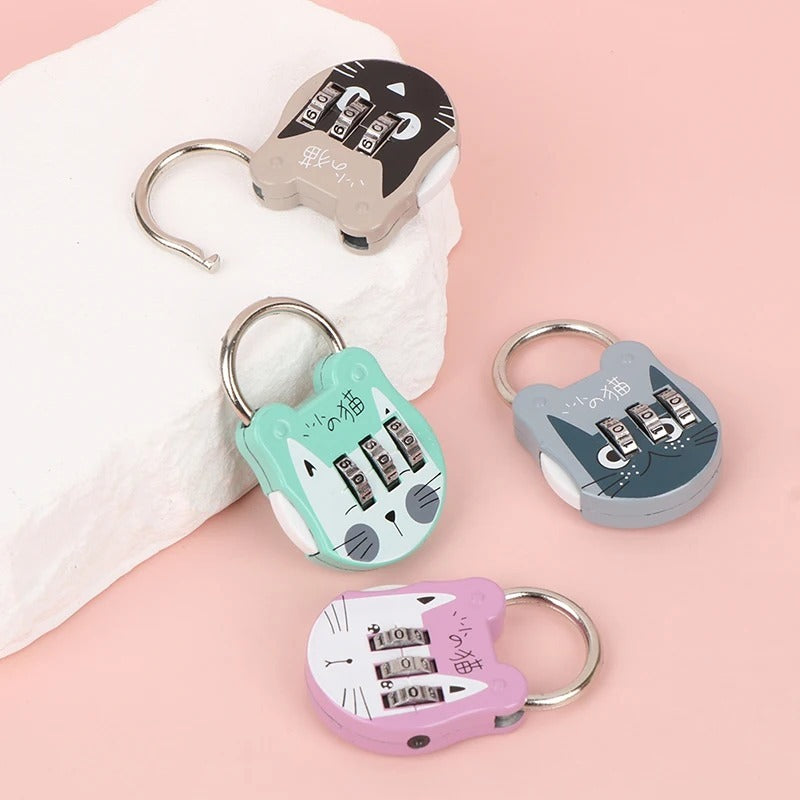Cat Shape Code Lock (Padlock)