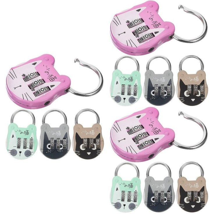 Cat Shape Code Lock (Padlock)