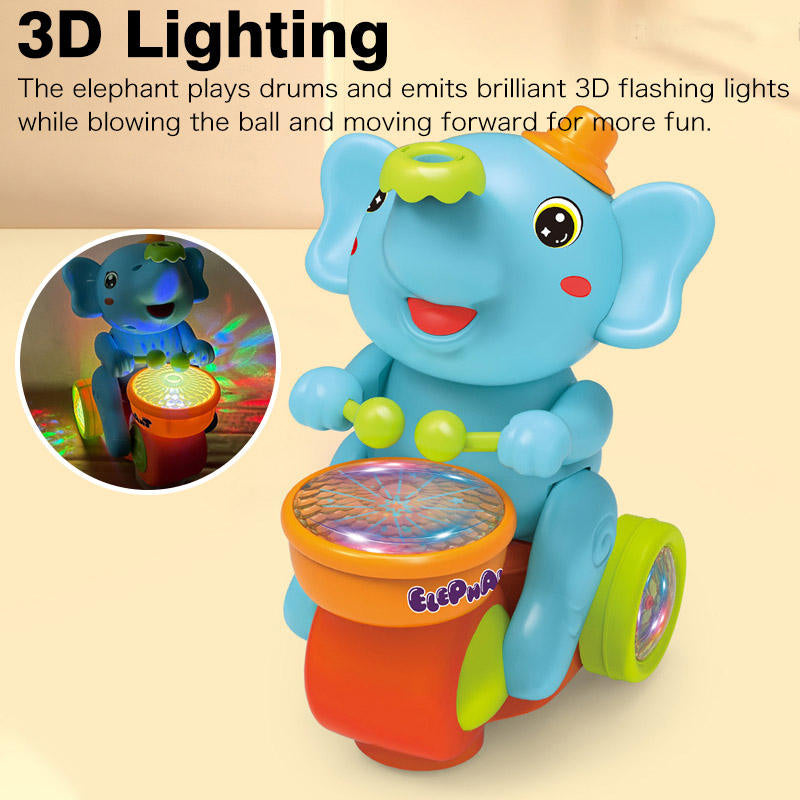 Musical Elephant Toy | Interactive Fun with Lights & Sounds for Kids