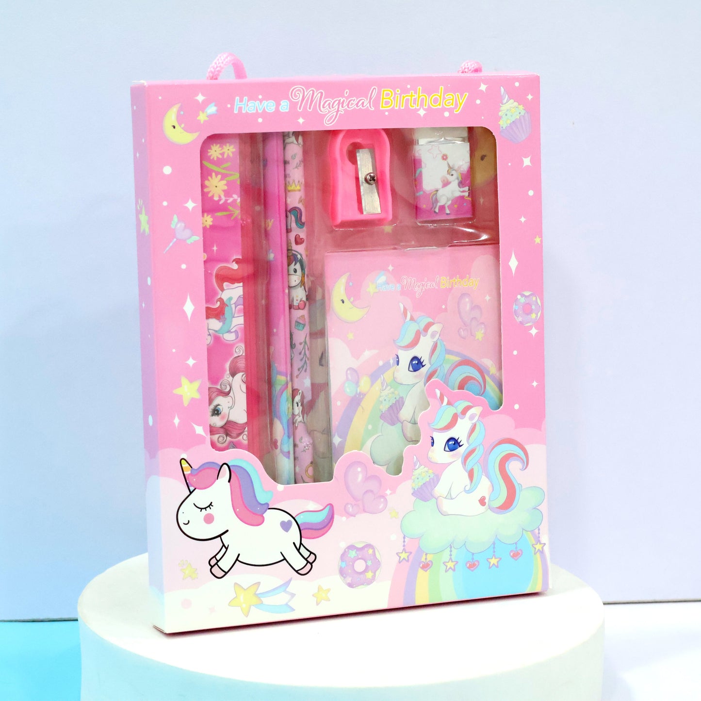 Cartoon Theme Stationery 6 pcs Set