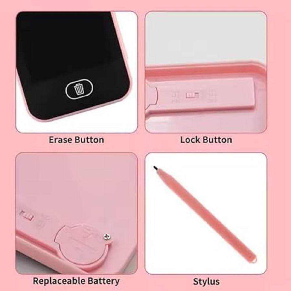 LCD Writing Board Pencil Case for Kids