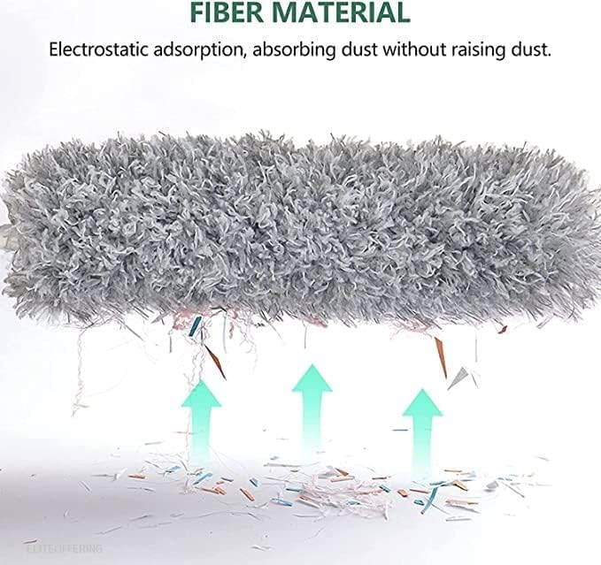 Microfiber Feather Duster with Extendable Pole (Up to 10 Feet)