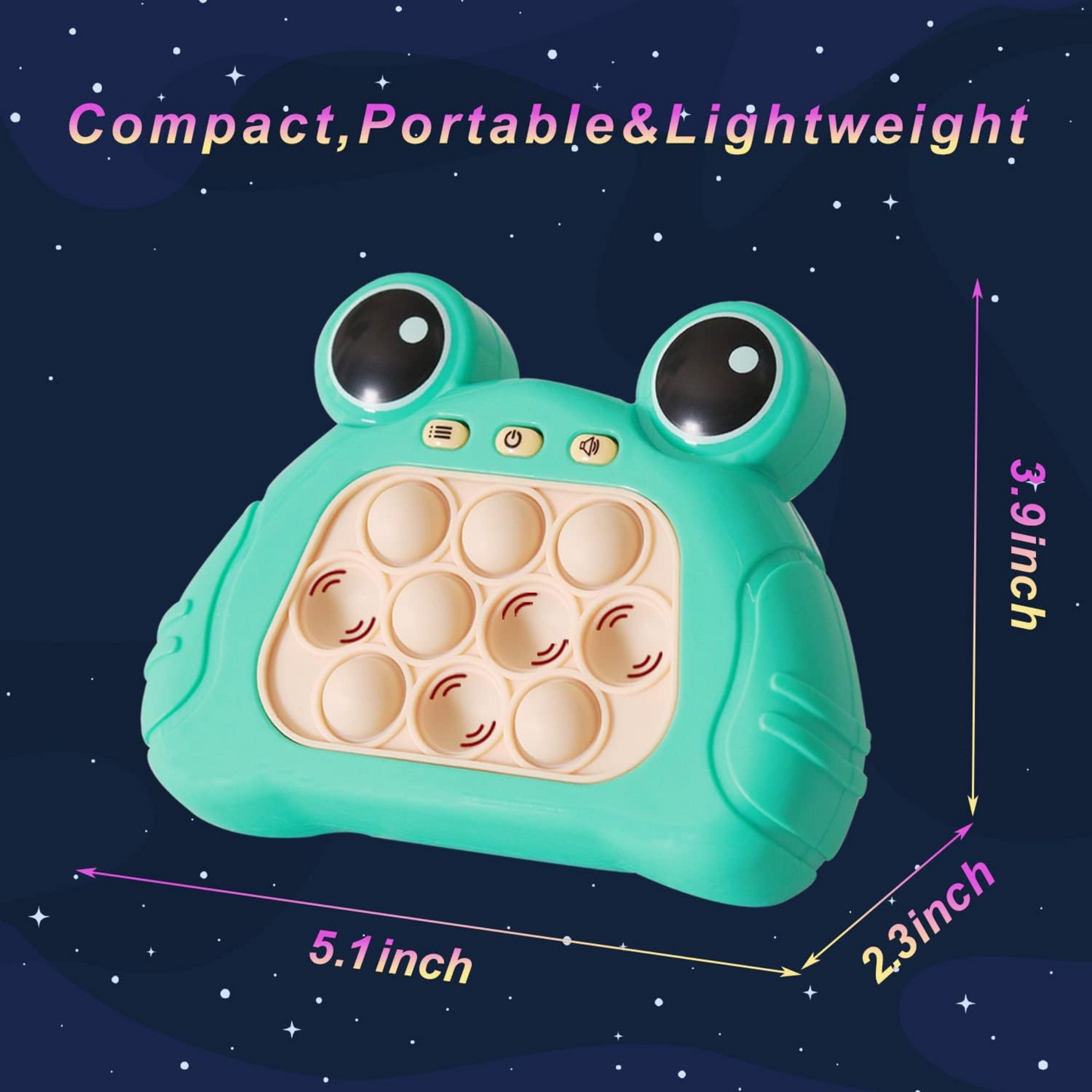 NestyFox Fast Push Interactive Game โ Light-Up Fidget Fun for All Ages!