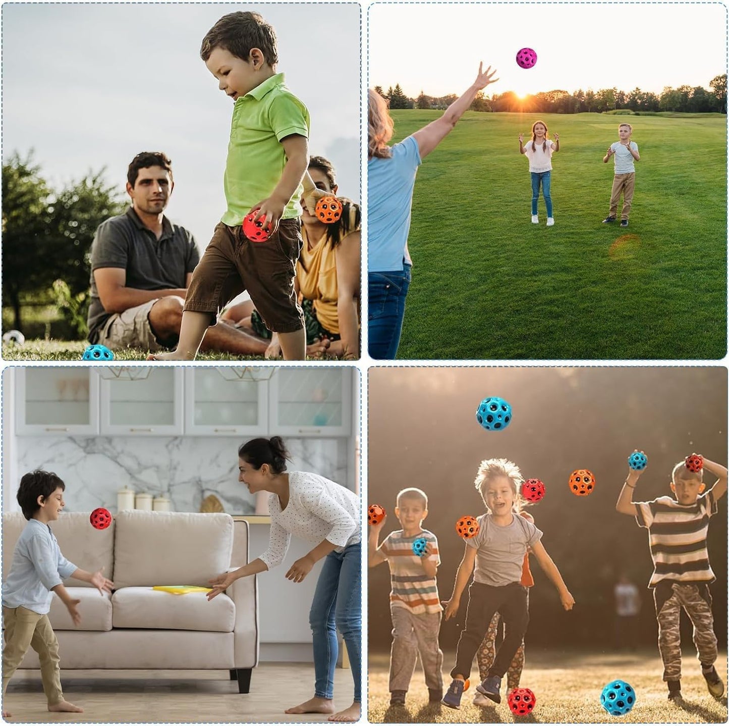 Gift Combo Of Bouncing Ball Gift, Spinner & Pen Shape Pencil
