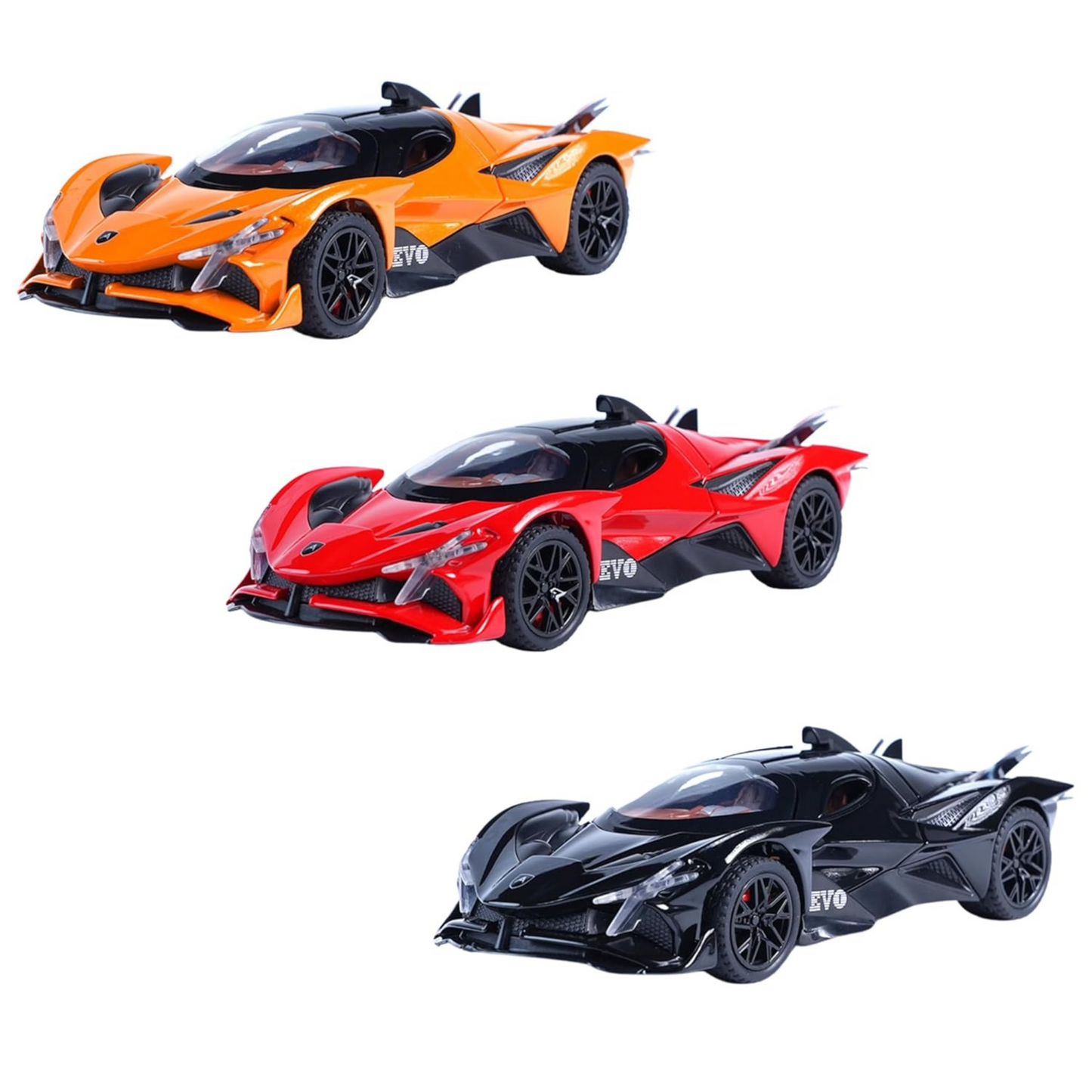 Apollo Evo Super Car - 1:32 Scale Die-Cast Model with Light & Sound Effects