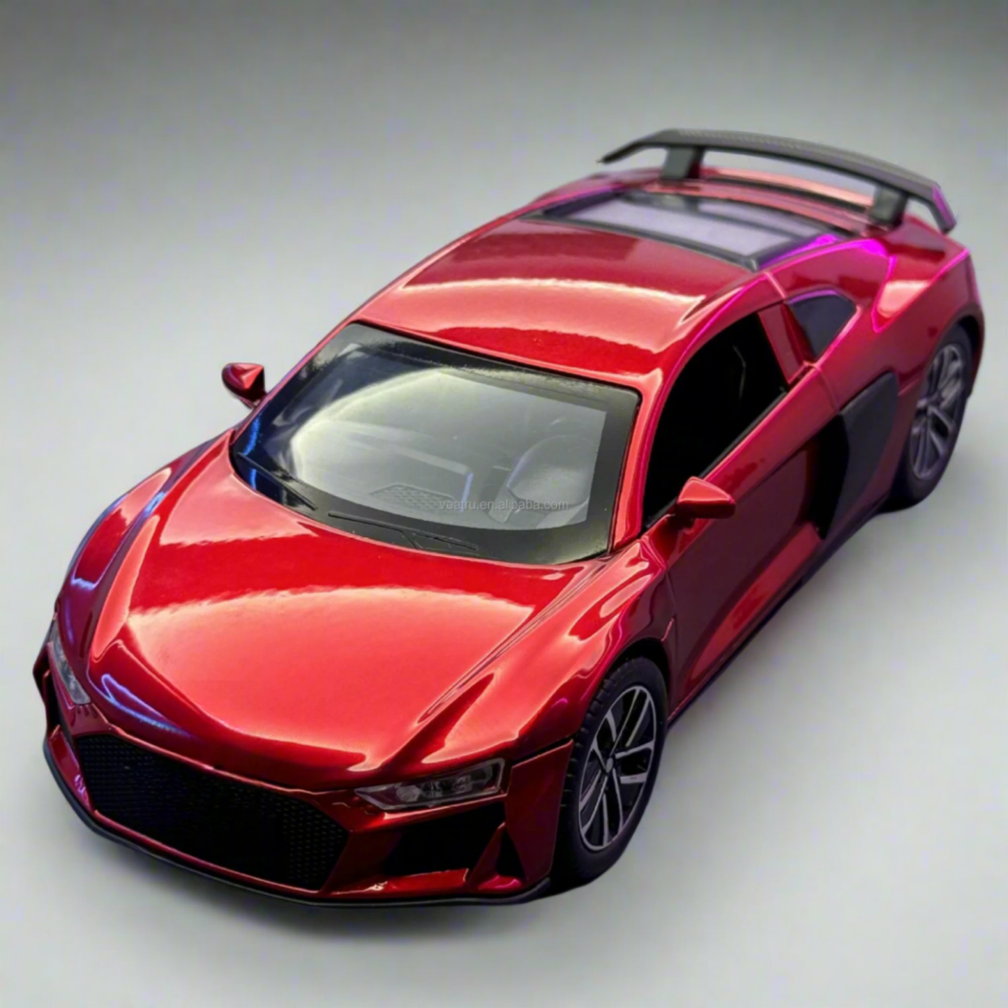 NestyFox Diecast 1:32 Alloy Audi R8 β Sound & Light Pullback Car