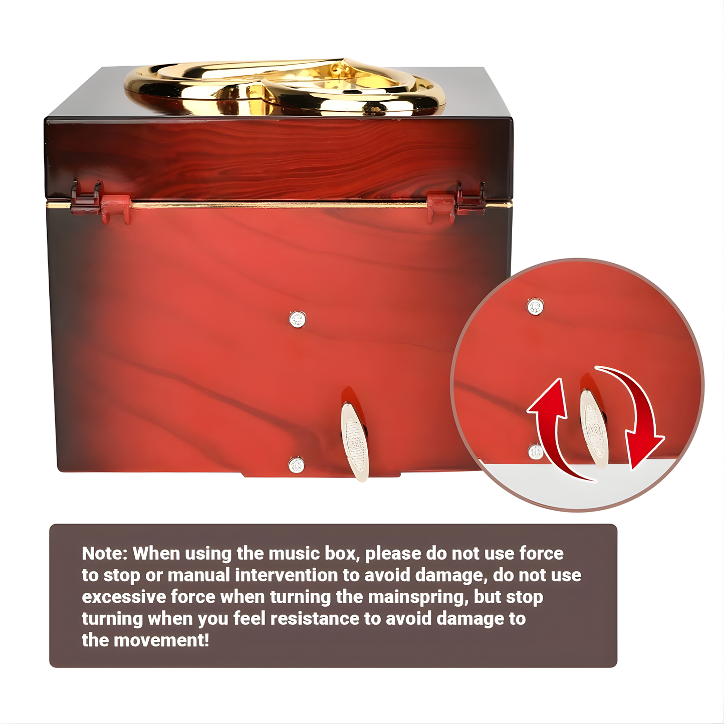 Retro Ballet Girl Jewelry Music Box – Classic Wooden Design with Rotating Ballerina, Mirror & Drawer Storage