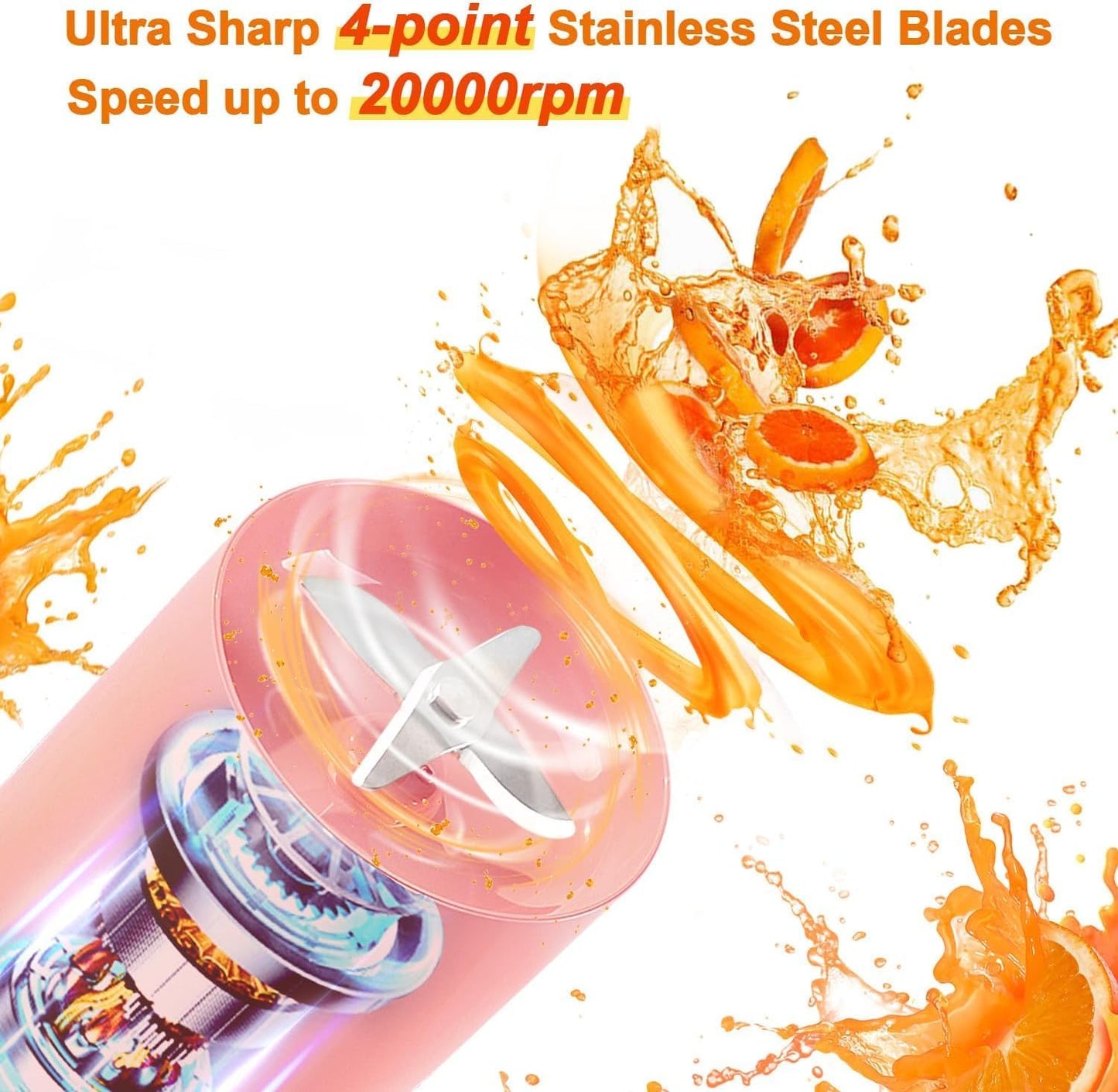 Mini Portable USB Juicer Blender