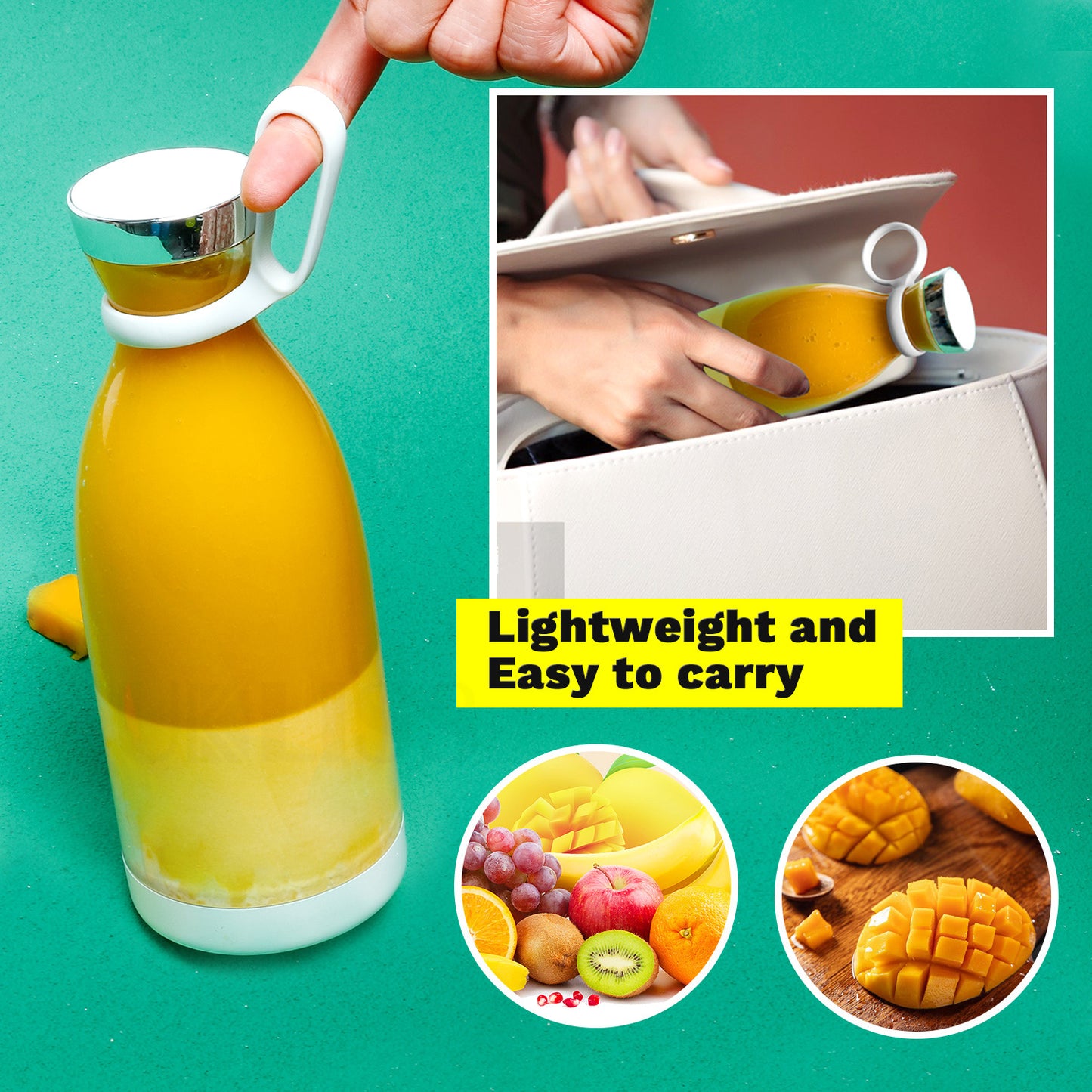 Mini Portable USB Juicer Blender