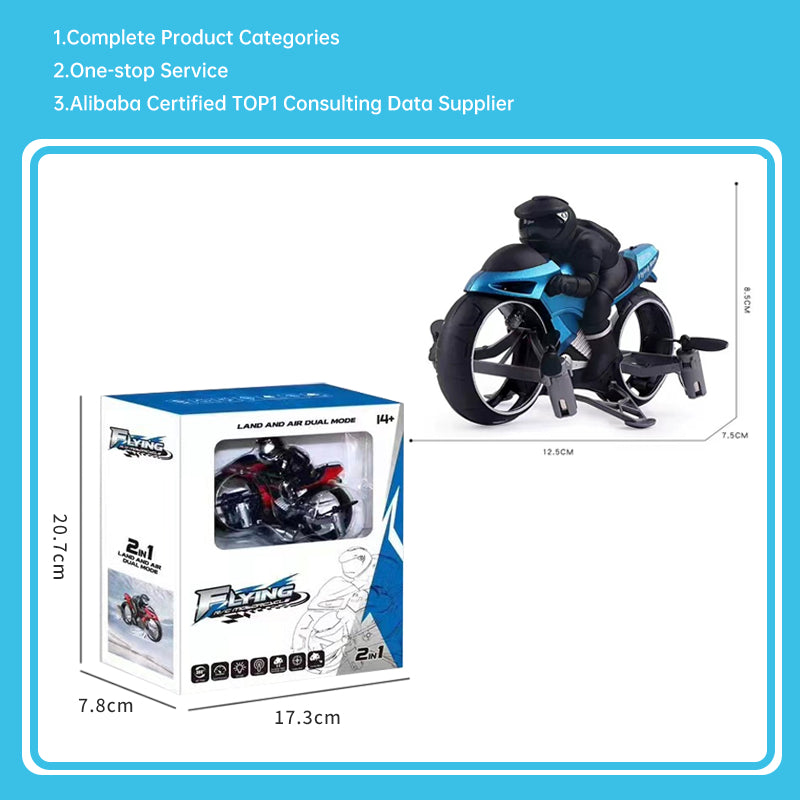 Remote Control Motorcycle Speed Land and Air Drift