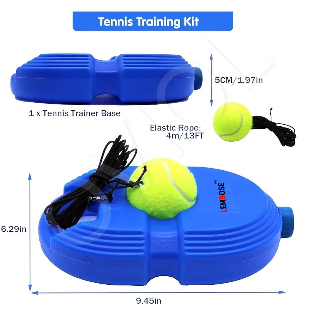 Rebound Self-Practice Set for Tennis & Cricket