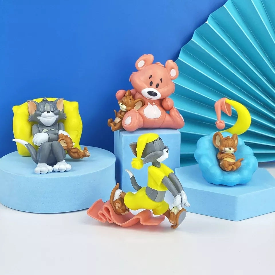 Sleeping Tom and Jerry Action Figure - Tinyminymo