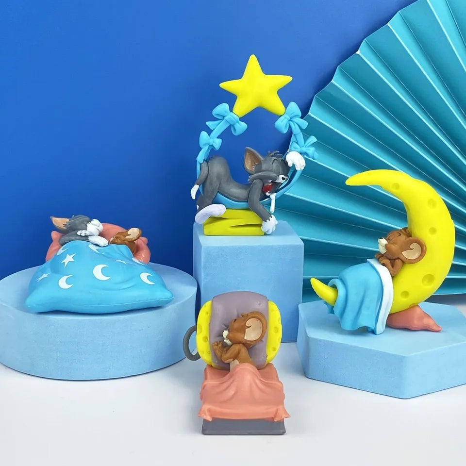 Sleeping Tom and Jerry Action Figure - Tinyminymo