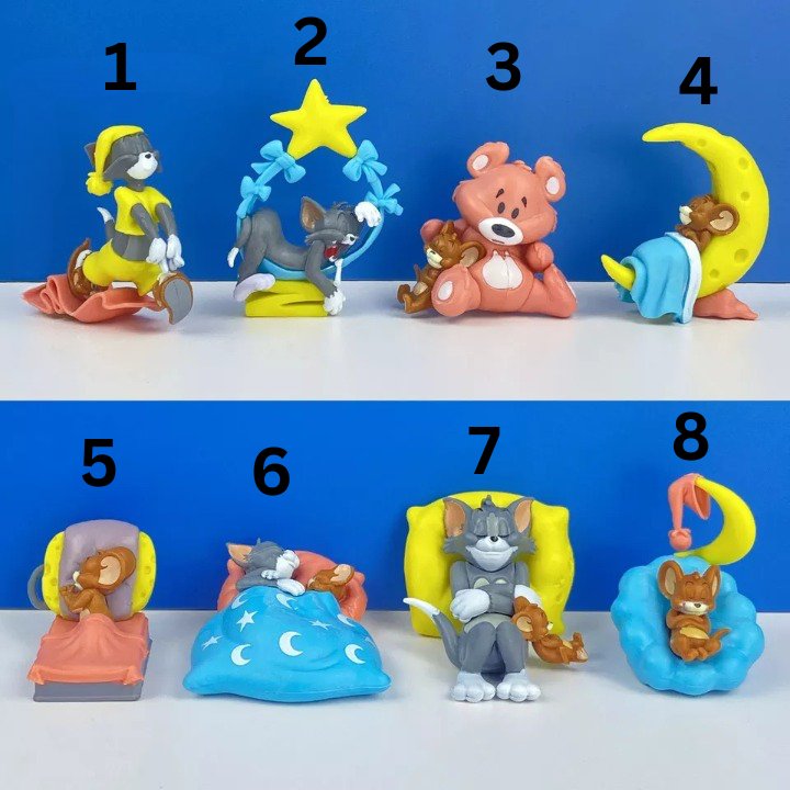 Sleeping Tom and Jerry Action Figure - Tinyminymo