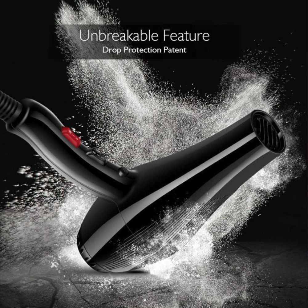 CHAOBA 2000 Watts Professional Hair Dryer (Black)