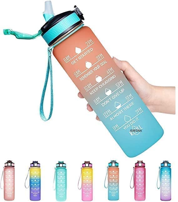 Gym Fitness Sports Water Bottle BPA-Free
