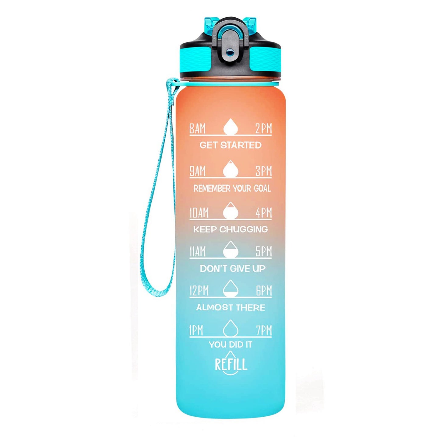 Gym Fitness Sports Water Bottle BPA-Free