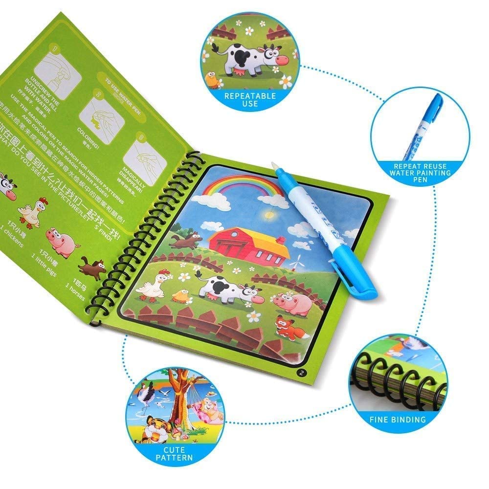 Water Magic Books for Children (Set Of 3)