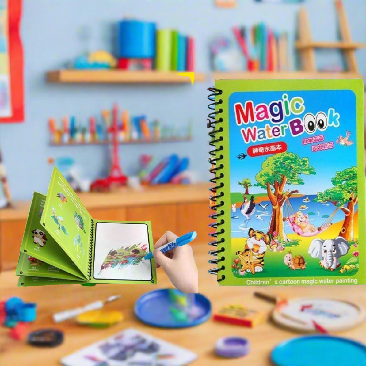 Water Magic Books for Children (Set Of 3)