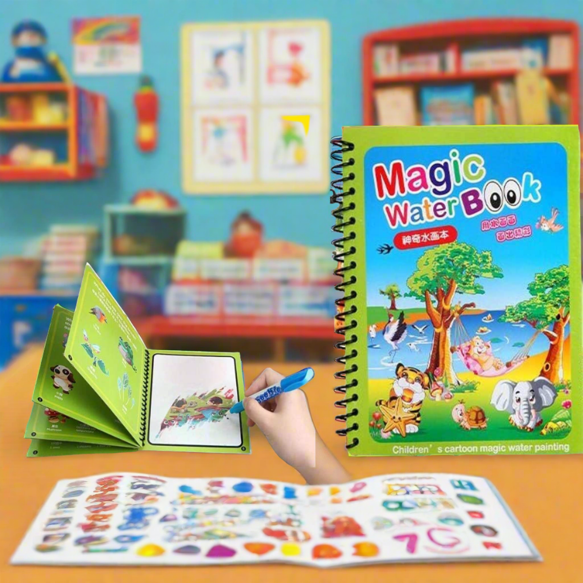 Water Magic Books for Children (Set Of 3)