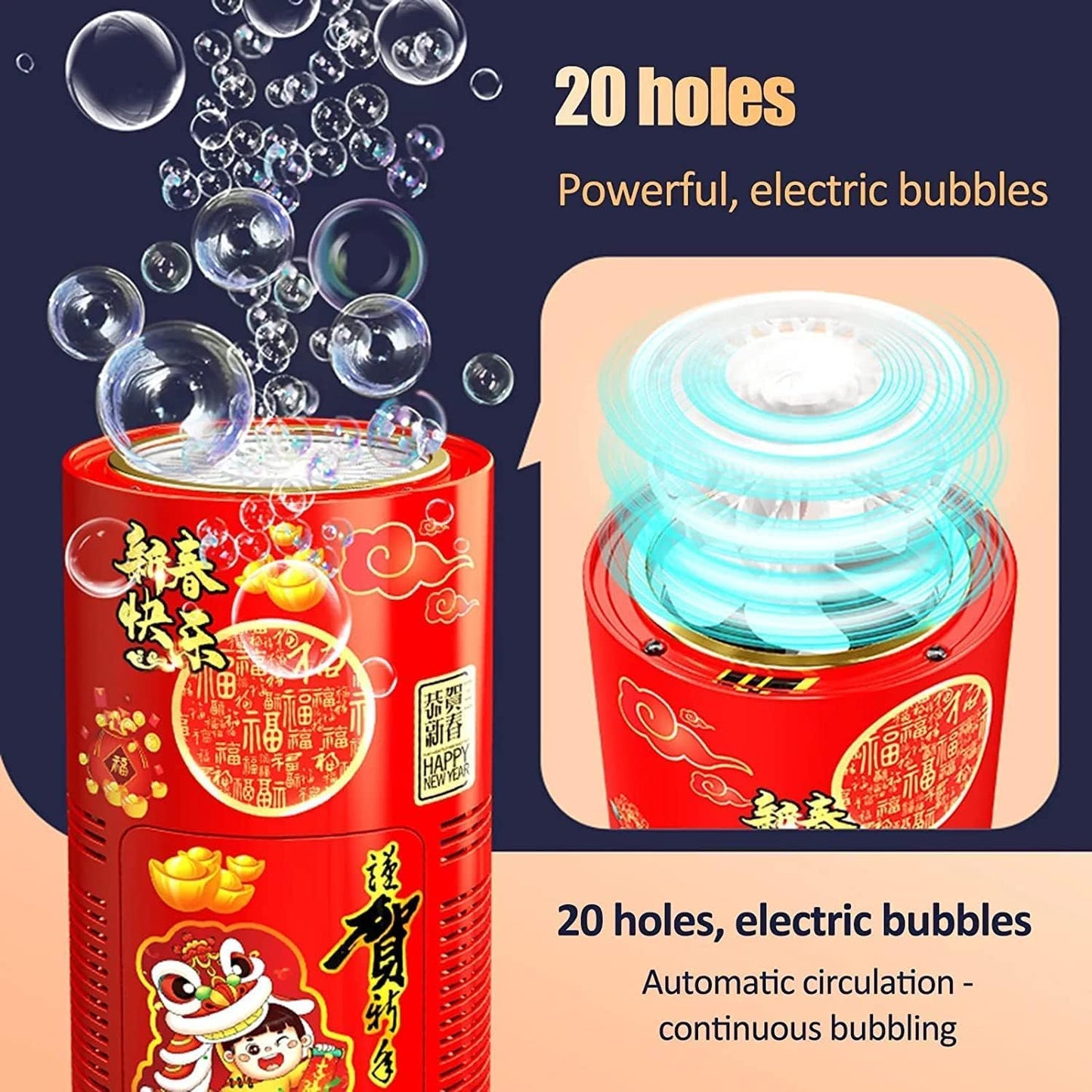Automatic Fireworks Bubble Maker - Dehradun Deals HubAutomatic Bubble Machine