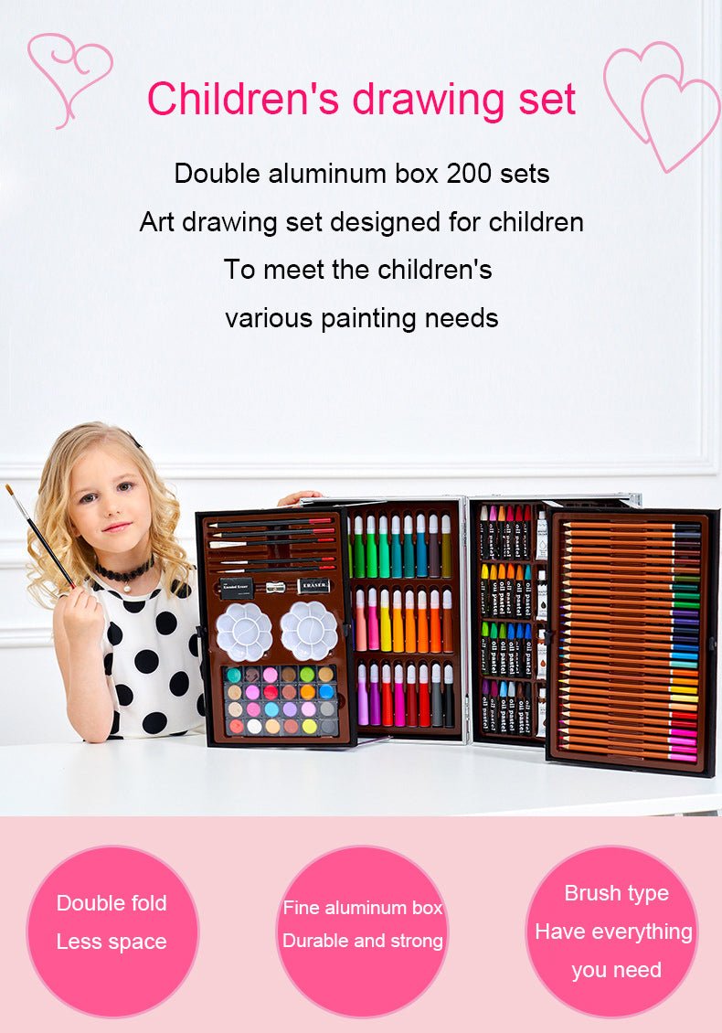 Coloring Suitcase Kit - Perfect Birthday Gift for Girls - Dehradun Deals HubColor Kit