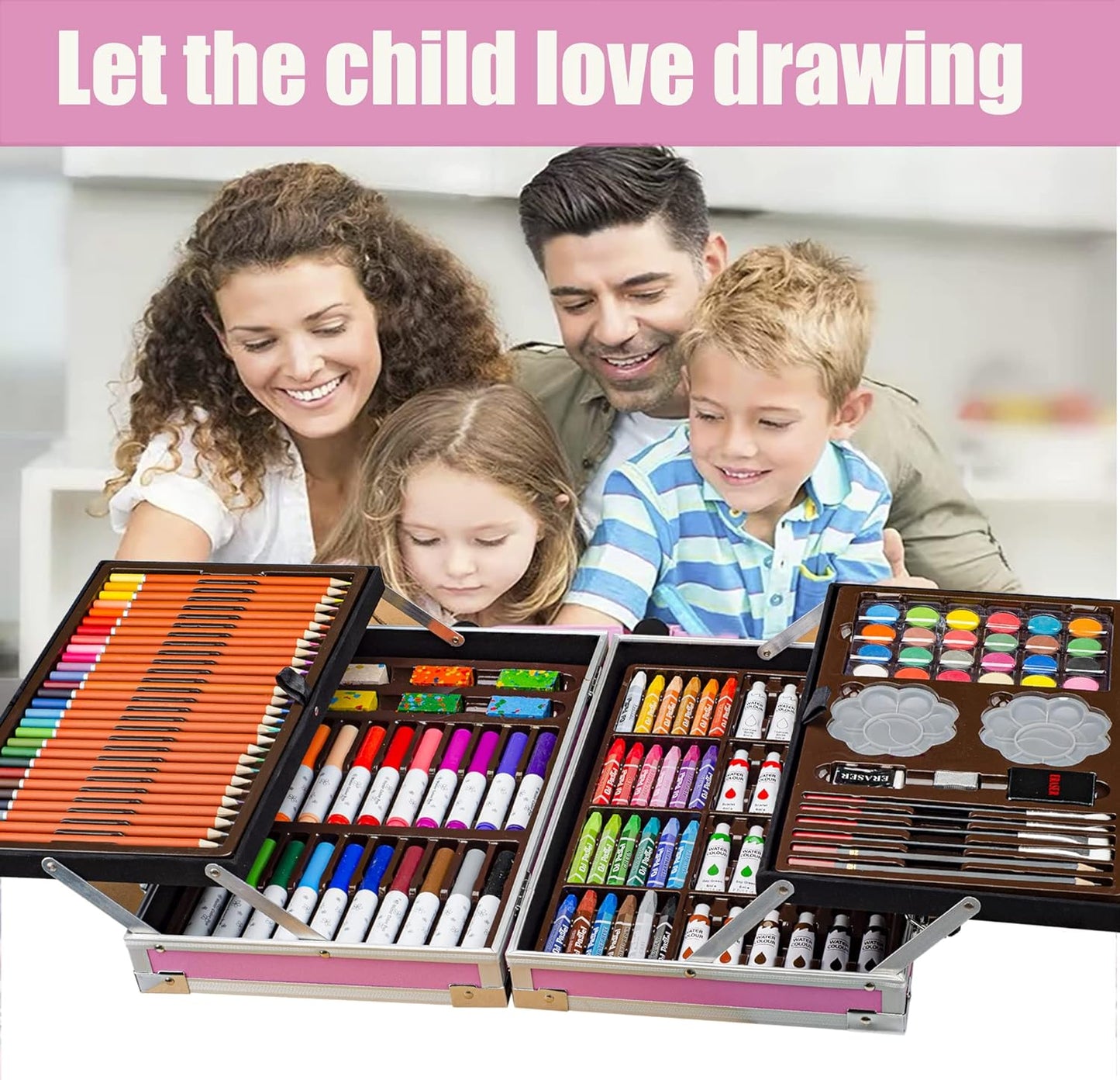 Coloring Suitcase Kit - Perfect Birthday Gift for Girls - Dehradun Deals HubColor Kit