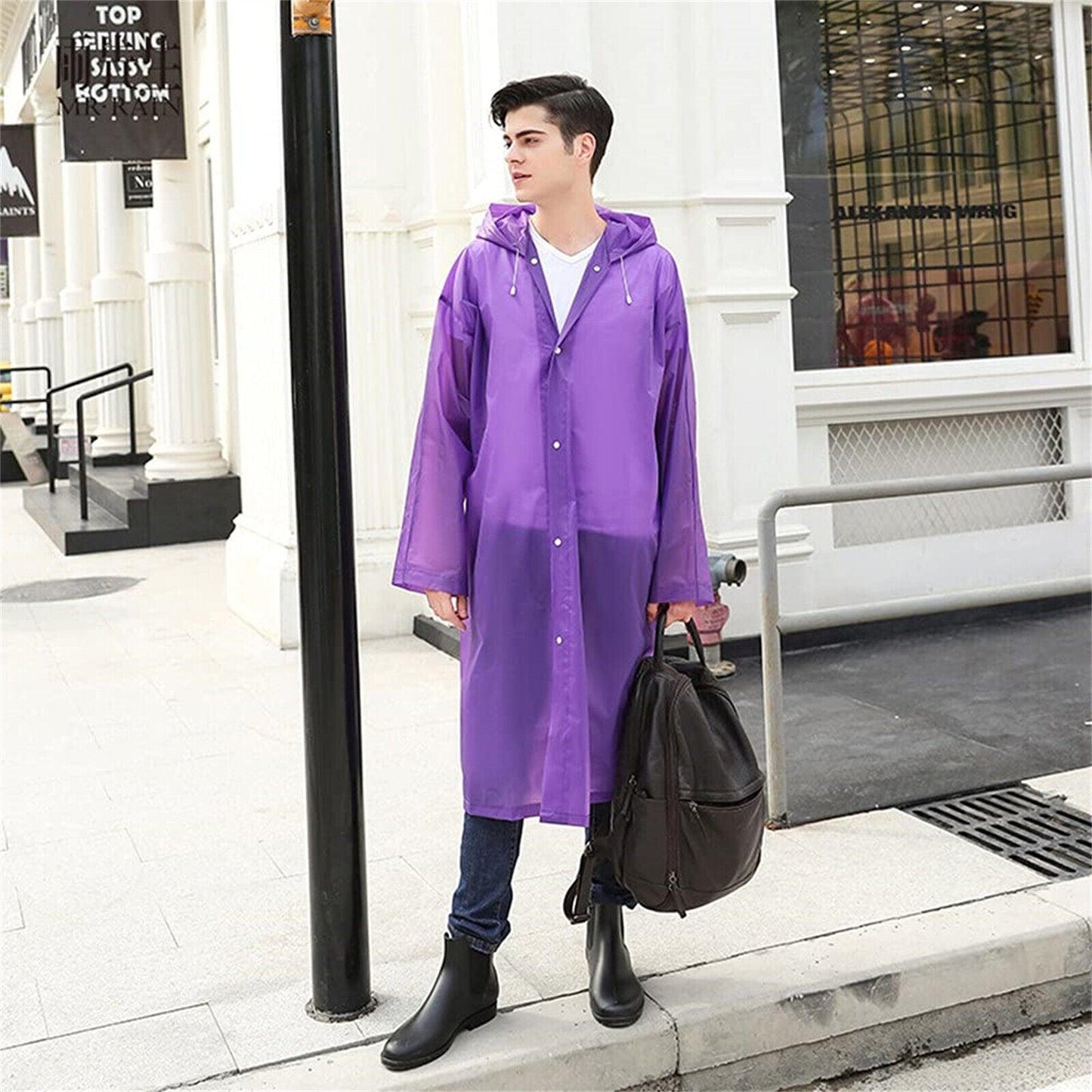 Waterproof Unisex Rain Coat for Men & Women