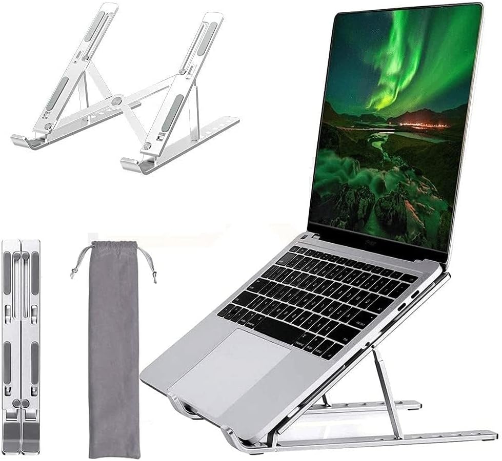 Foldable Aluminium Laptop Stand - Dehradun Deals HubLaptop Stand