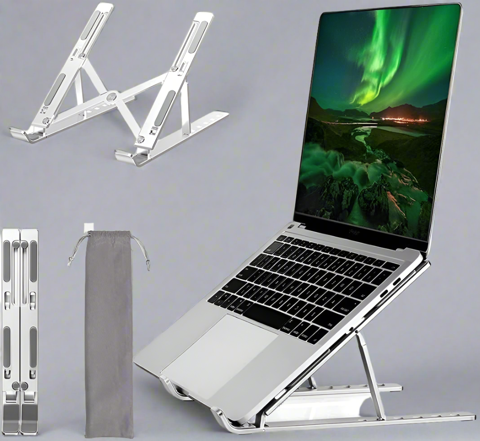 Foldable Aluminium Laptop Stand